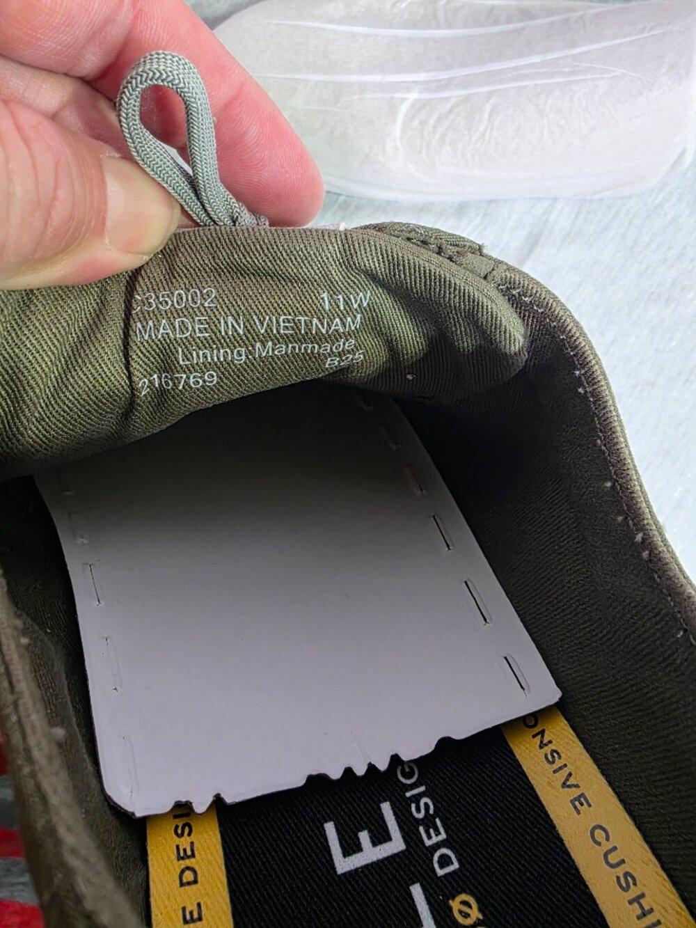 Cole Haan GrandPro Rally Canvas Court Sneakers Dusty Olive Mens 11 Worn Once - Picture 5 of 11